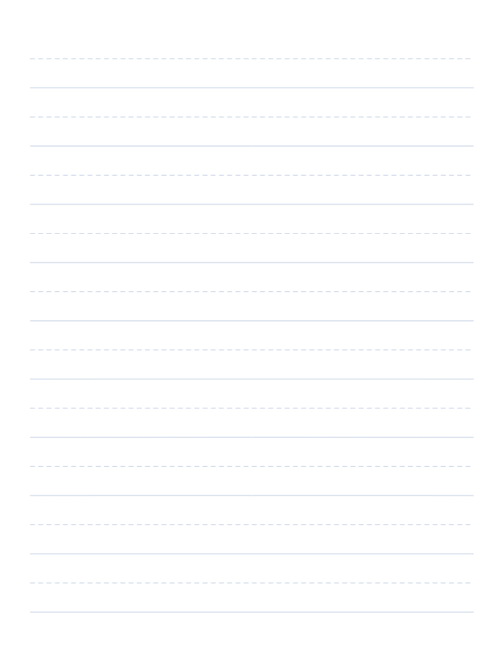 Kindergarten Writing Paper printable PDF preview — letter size