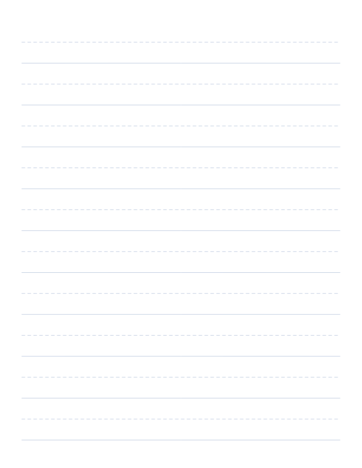 Kindergarten Writing Paper printable preview