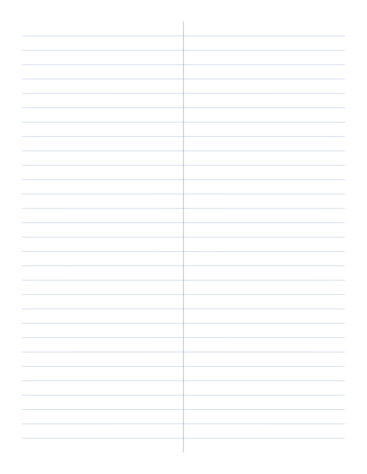 Steno Paper (Gregg Ruled) printable preview
