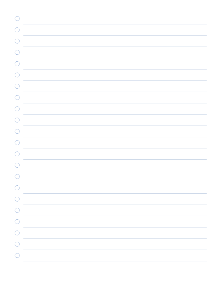 To-Do List Paper printable preview